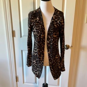 Cheetah cardigan